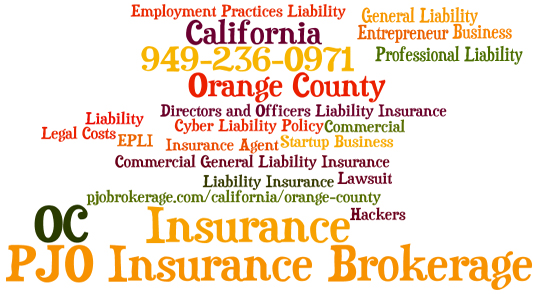 Orange County Start Up General Liability Business Insurance in Califronia