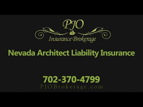 Nevada Architects Professional Liability Insurance Policy | PJO Insurance Brokerage