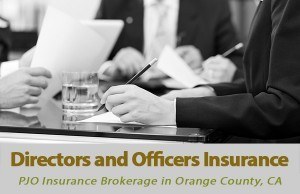 Directors and Officers Insurance in Orange County California