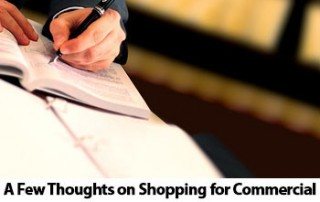 A Few Thoughts on Shopping for Commercial Insurance in Orange County