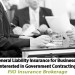 General Liability Insurance for Businesses Interested in Government Contracting