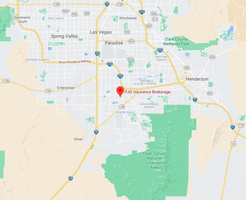 Map Showing the Location of our Insurance Office